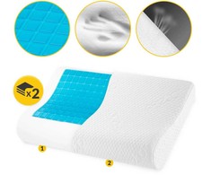 4Fizjo ERGO SMALL+ mažo profilio vėsinanti ortopedinė pagalvė