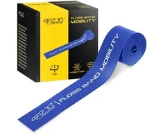 4Fizjo FLOSS BAND 1 mm mėlyna reabilitacinė mankštos juosta