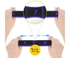 4Fizjo Gimnastikos tempimo juosta 90 cm violetinė