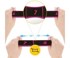 4Fizjo Gimnastikos tempimo juosta 90 cm, rožinė