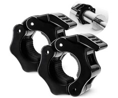4Fizjo Greito atleidimo QR spaustukai 25 mm strypams, 2 vnt. - juodi