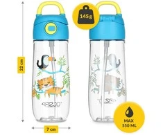 4Fizjo JUNGLE vaikiškas vandens buteliukas 550 ml
