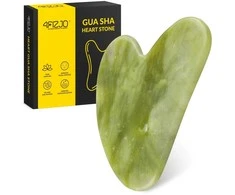 4Fizjo Klasikinis Gua Sha akmuo, pagamintas iš natūralaus žalio nefrito