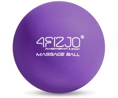 4Fizjo Lakroso masažo kamuoliukas violetinis