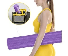 4Fizjo Masažinis volelis su gumbeliais CARE+ 90 cm violetinis