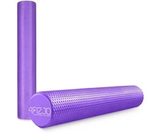 4Fizjo Masažinis volelis su gumbeliais CARE+ 90 cm violetinis