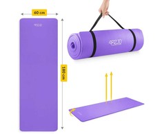4Fizjo NBR jogos ir fitneso kilimėlis, 180 × 60 × 1,5 cm, violetinis