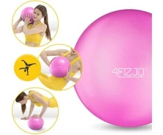 4Fizjo Pilateso ir reabilitacijos kamuolys 22 cm rožinis