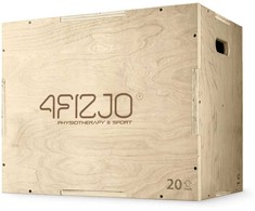 4Fizjo Pliometrinė šuolio dėžė 40 x 60 x 50