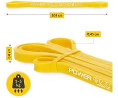 4Fizjo POWER BAND mankštos pasipriešinimo juosta 1-5kg