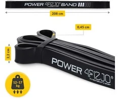 4Fizjo POWER BAND mankštos pasipriešinimo juosta 12-17 kg