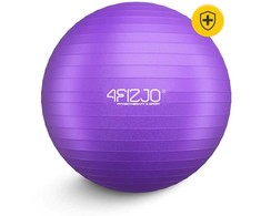 4Fizjo Pripučiamas gimnastikos kamuolys 65 cm violetinis