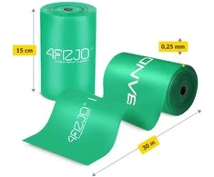 4Fizjo Reabilitacijos juosta PLOKŠČIA JUOSTELĖ 5-8kg 30 m