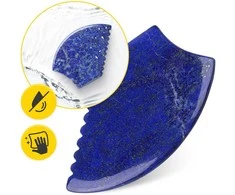 4Fizjo Rievotas Gua Sha akmuo, pagamintas iš natūralaus lazurito