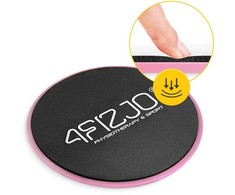 4Fizjo SLIDE slydimo diskai mankštai, 2 vnt., rožiniai