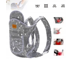 4IN1 NEŠĖLĖ KŪDIKUI ERGONOMINIS REGULIUOJAMAS PEČIŲ DIRŽAS IKI 20KG
