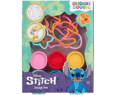 4Kidz „Disney Stitch“ žaidimų tešlos rinkinys, kūrybinė pramoga vaikams, 6 vamzdeliai