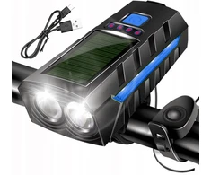 4Neo SAULĖS LED DVIRAČIO LEMPAS VARANUI PRIEKINIS GARSINIS SKAMBAS