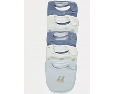 5 PAKUOTĖS GEORGE BIBS, COTTON BIBS
