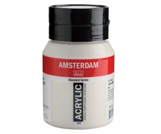 500 ml talpyklos buteliukas Amsterdamo akrilinis titano spalvos GILUS BUFF