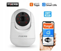 5MP IP KAMEROS SUDERINAMAS SU TUYA SMART LIFE WIFI - ELECTRONIC NANNY