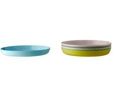 6 pastelinių lėkščių rinkinys vaikams, IKEA Kalas