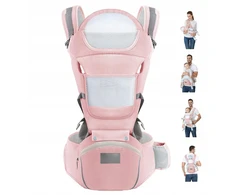 6in1 nešioklė klubams, ergonomiška, 25kg, 0-36 mėn