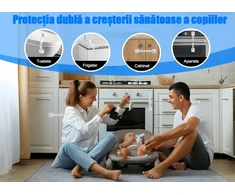 6X SPINTELĖS SAUGUS BALDŲ STALČIUS UŽRAKINA DURYS NUO VAIKŲ ATVARUS