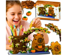 7 Toys Kolorow 3D KONSTRUKCIJOS BLOKAI CAPYBARA TOOLBOOK ORGANIZER XXL RINKINYS