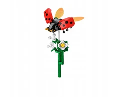 7 Toys Kolorow Gėlių kaladėlės su vabzdžiu 104 vnt Dekoratyvinis rinkinys Dovanų Boružėlės ornamentas