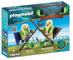 70042 PLAYMOBIL® Dragon, Rafnata ir Tafnatas su skraidymo kostiumais