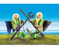 70042 PLAYMOBIL® Dragon, Rafnata ir Tafnatas su skraidymo kostiumais