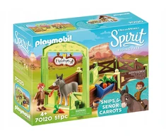 70120 PLAYMOBIL® DreamWork Spirit, Snipas ir ponas asiliukas Morka