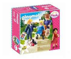 70258 PLAYMOBIL® Heidi, Klara su savo tėvu ir Mis Rottenmeier