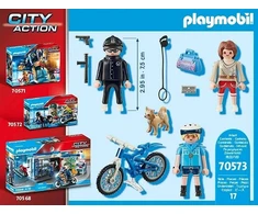 70573 PLAYMOBIL® City Action Policininkas su dviračiu