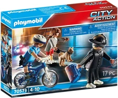 70573 PLAYMOBIL® City Action Policininkas su dviračiu