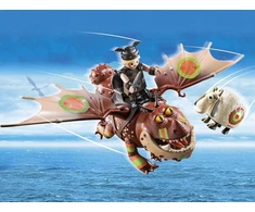70729 PLAYMOBIL® Dragons Drakonų lenktynės: Fishlegs ir Meatlug