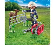 71467 PLAYMOBIL® Action Heroes, Gaisrų gesinimo misija: gyvūnų gelbėjimas