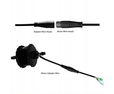 9PIN VARIKLIO ADAPTERIO KONVERSIJOS KABELIS 250 W 350 W 500 W VARIKLIMS