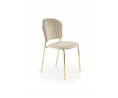 About Your Home AMARA Glamour kėdė rusvai gelsvas Velvet BLUVEL 40 / Auksinė – elegancija ir stilius