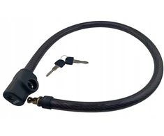 Abus Champ 8700 trosinė dviračio spyna, 85 cm, 2 raktai