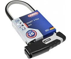 Abus Granit Xplus 540 sulankstoma dviračio spyna su Eazy Kf laikikliu