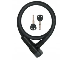 ABUS Microflex 6615K/85/15 kabelinė dviračio spyna juoda