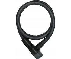 ABUS Microflex 6615K/85/15 kabelinė dviračio spyna juoda