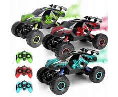 ACR DIDELIS RC AUTOMOBILIS BEKEELĖS RC AUTOMATINIS NUOTOLINIO VALDYMAS LED ŠVIESOS DŪMA