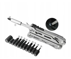 Activ/Space DAUGIAFUNKCINIŲ ĮRANKIŲ RINKINYS SURVIVAL MULTITOOL SU CASE 28 IN 1