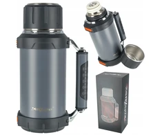 Activ/Space DIDELIS TURISTINIS VAKUUMINIS TERMOSAS 2L KAVAI IR ARBATA 30-54H PREMIUM PLIENAS