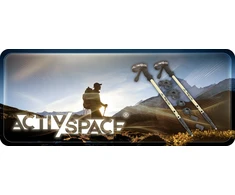 Activ/Space ŠIAURĖS Ėjimo lazdos REGULIUOJAMOS TELESKOPINIS ANTI-SHOCK PRO