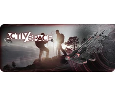Activ/Space ŠIAURĖS Ėjimo lazdos SUlenkiamas 2 PRO rinkinys