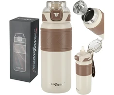 Activ/Space TERMINIS PUODULIS VAKUUMINIS TERMOSAS su snapeliu KAVAI IR ARBATAI, NEREIKIA 500ml